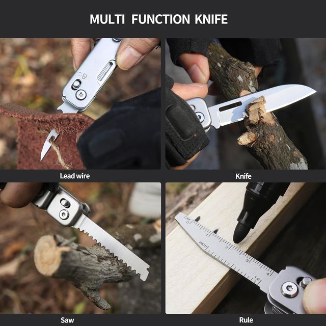 Herramienta Camping 13 en 1 acero inox NUEVO