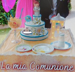 torta Gomma Eva   della Prima Comunione  fatta