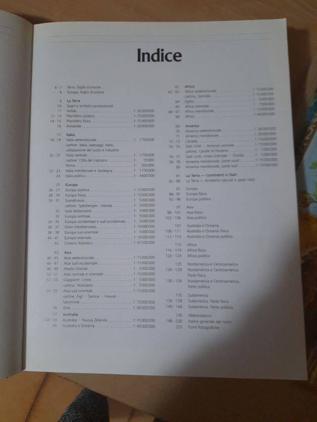 atlante illustrato del mondo
