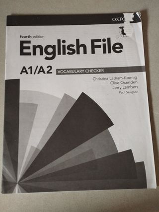 Libro inglés EOI A1/A2