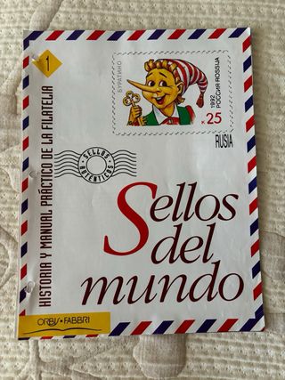 Colección 21 sellos del mundo