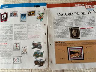 Colección 21 sellos del mundo