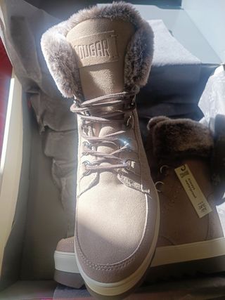 Botas de nieve cougar vanetta suede mushroom