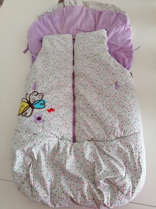 SACO INVIERNO SILLA NIÑA TUC TUC