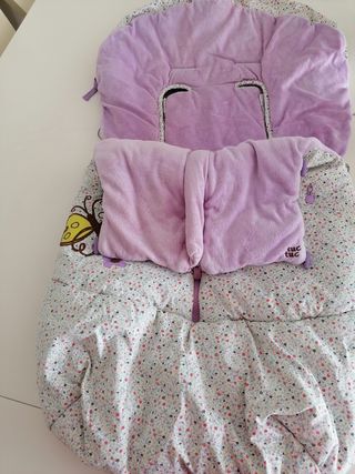 SACO INVIERNO SILLA NIÑA TUC TUC