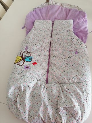 SACO INVIERNO SILLA NIÑA TUC TUC