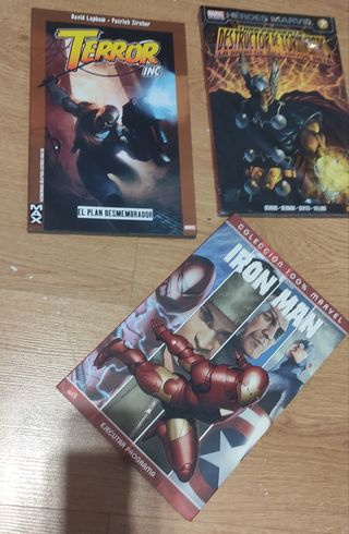 Lote tomos Marvel