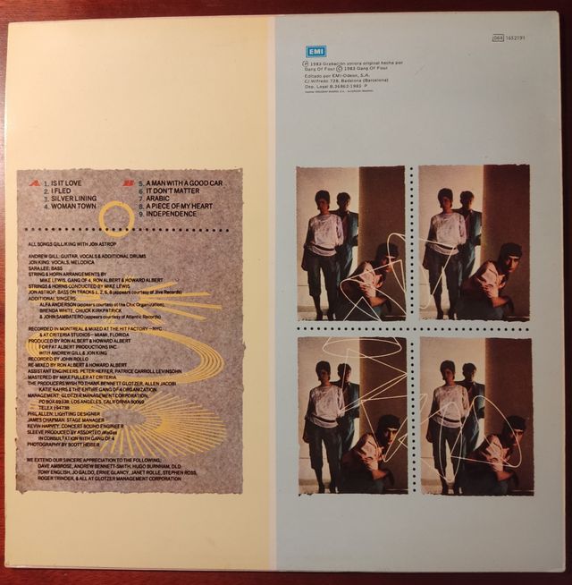 Vinilo Gang of Four - Hard