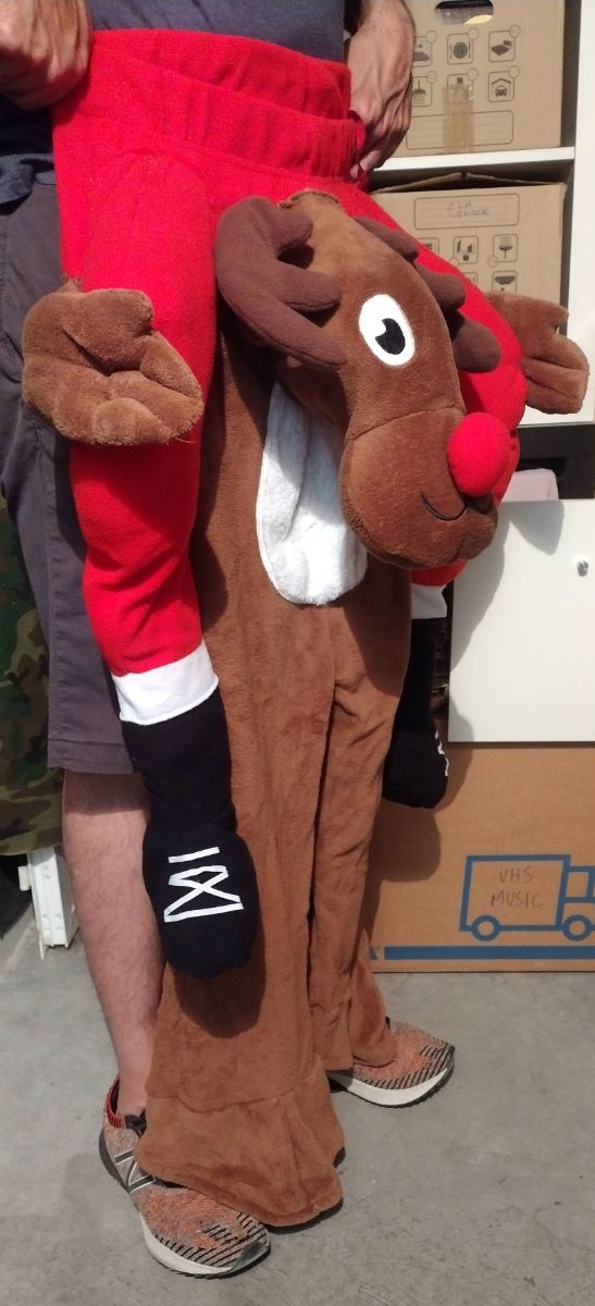 Disfraz pantalones reno