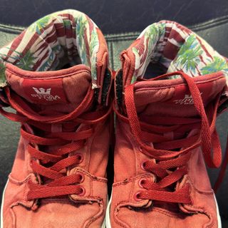 Supra Vaider Red White