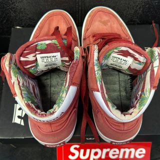 Supra Vaider Red White