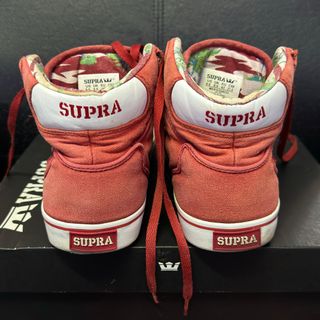 Supra Vaider Red White