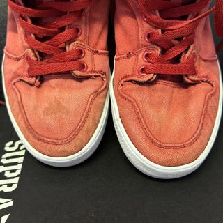 Supra Vaider Red White