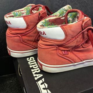 Supra Vaider Red White