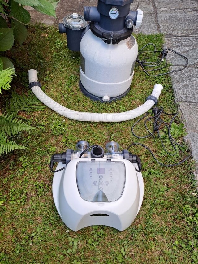 Pompa x piscina con salinatore