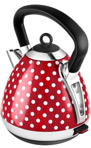 Team Kalorik Hervidor eléctrico sin cable, 1,7L