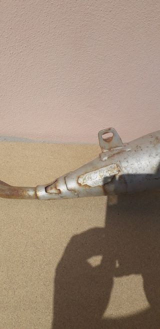 Tubo escape moto
