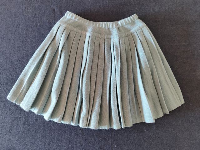 Falda 7 años turquesa