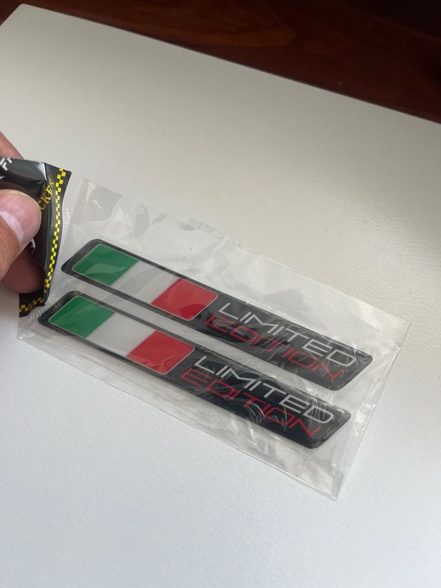 Vinilo 3d edicion limitada bandera italia