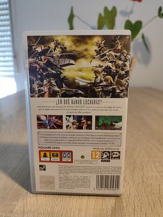 Dissidia Final Fantasy PSP 