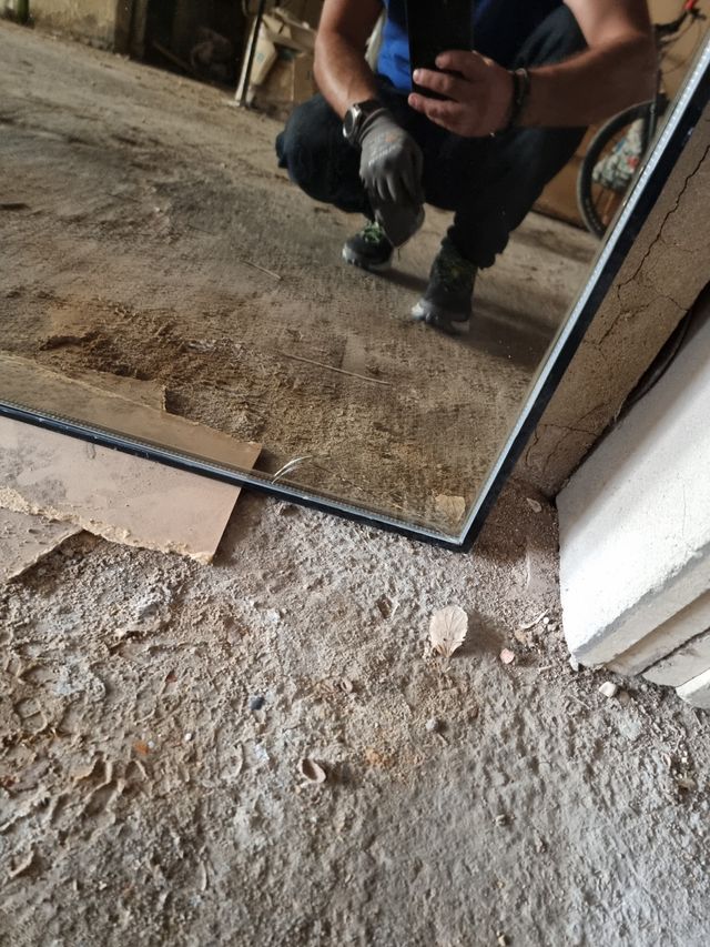 Cristales , camara y espejo 