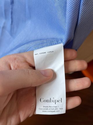 camicia azzurra combipel