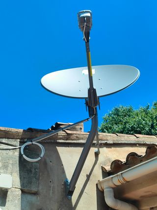 Antena y router 