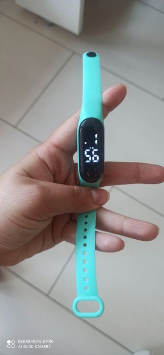 Reloj digital impermeable unisex