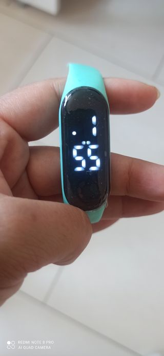 Reloj digital impermeable unisex