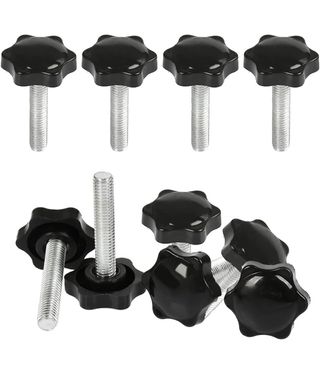 TIMESETL Estrella de Sujecion 10Pcs Perillas M8 X