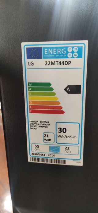 TV / MONITOR LG LED FULLHD 1080 22"