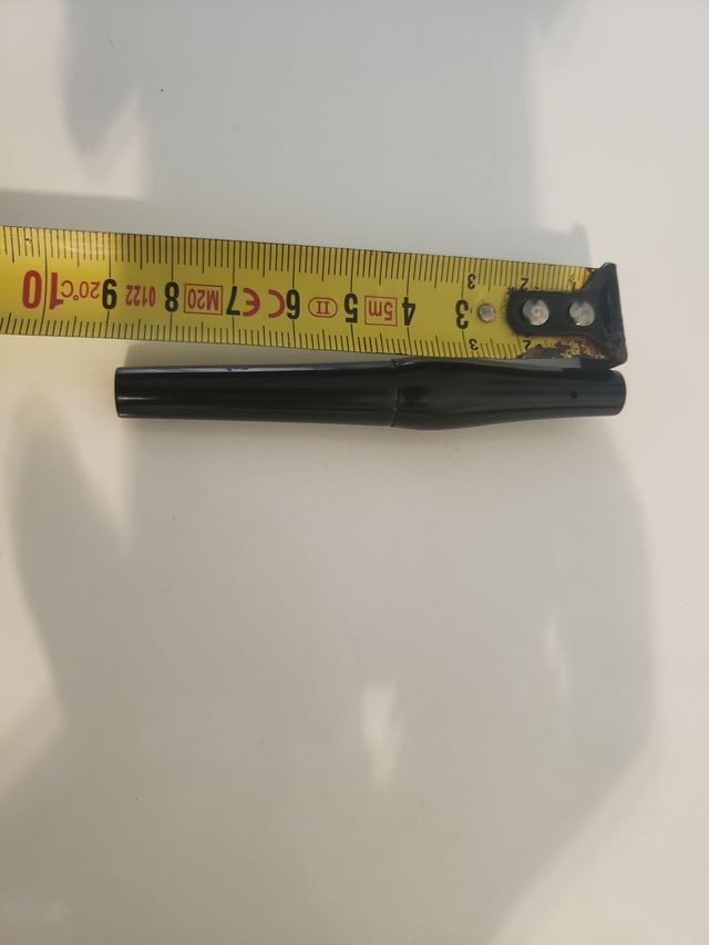 Boquilla negra - 9 cm de largo