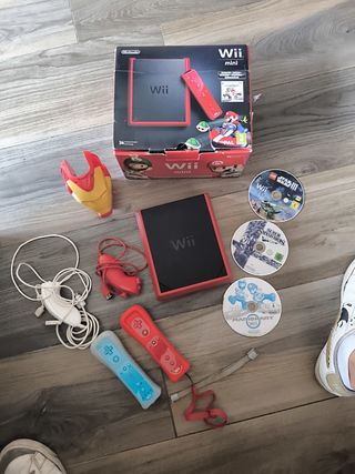 Nintendo Wii Mini+ 3 Juegos