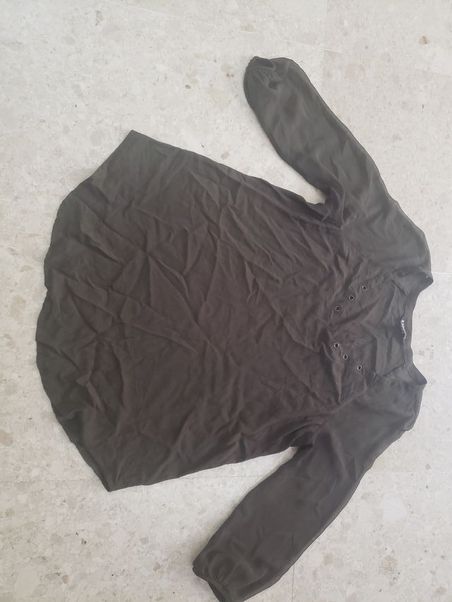 Camiseta verde oscura Express - Talla L