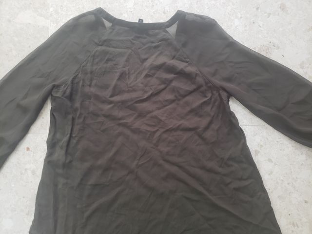 Camiseta verde oscura Express - Talla L