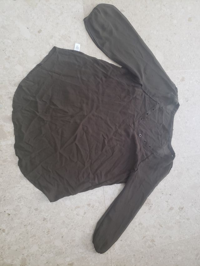 Camiseta verde oscura Express - Talla L