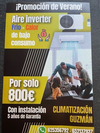Servicio tecnico especializado en climatizacion.