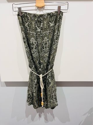 Mono de pantalón corto verde caqui Solo envio