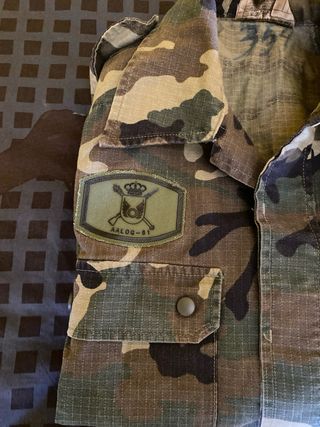 Traje militar completo