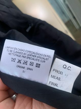 Chaqueton de piel 