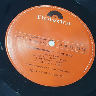 LP The Who Quadrophenia