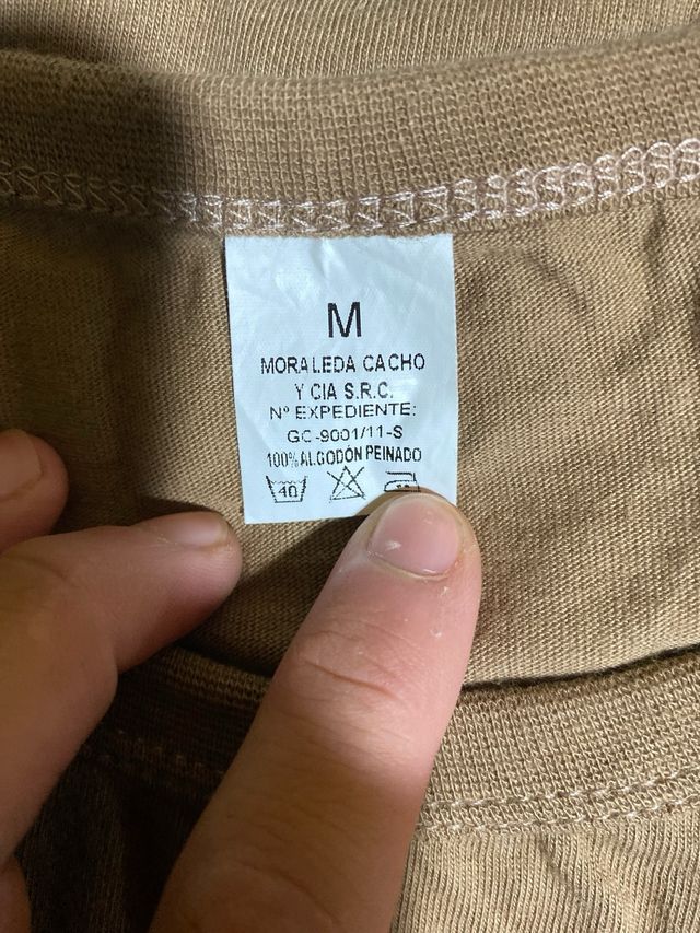 Camiseta corta ejerctito