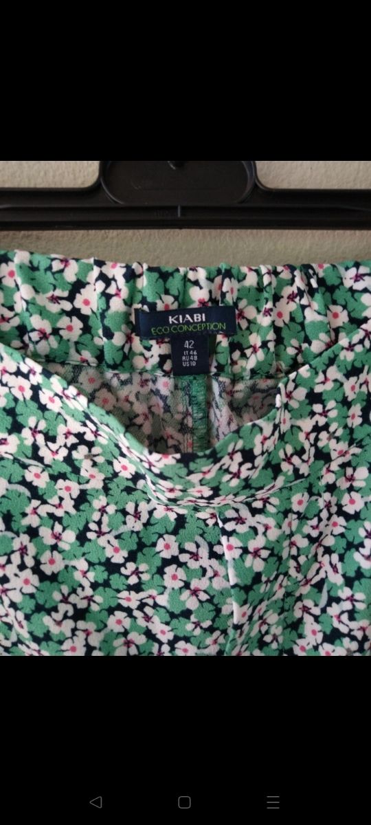 Pantaloni larghi donna. Taglia 46 Italiana