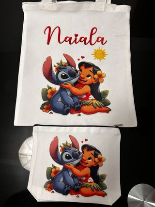 Tote bag y estuche personalizado REGALO