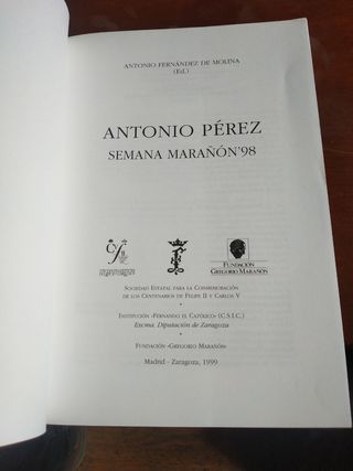 Antonio Pérez Semana Marañón 98