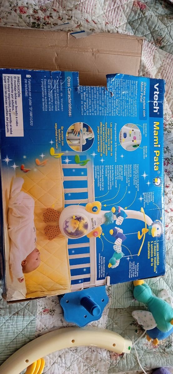 Juguete Musical bebe mamá pato