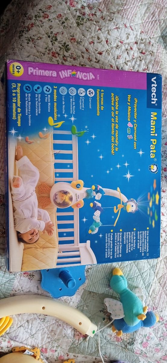 Juguete Musical bebe mamá pato