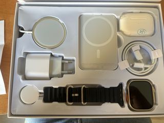 Pack reloj X8 accesorios y 1 correa de tela extra