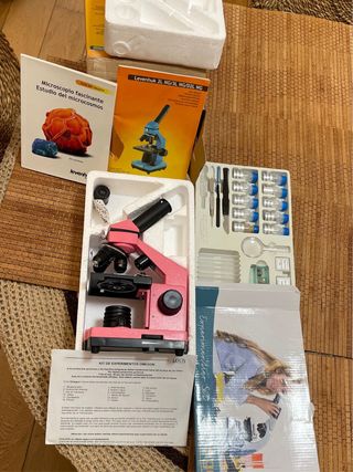 MICROSCOPIO Y SET