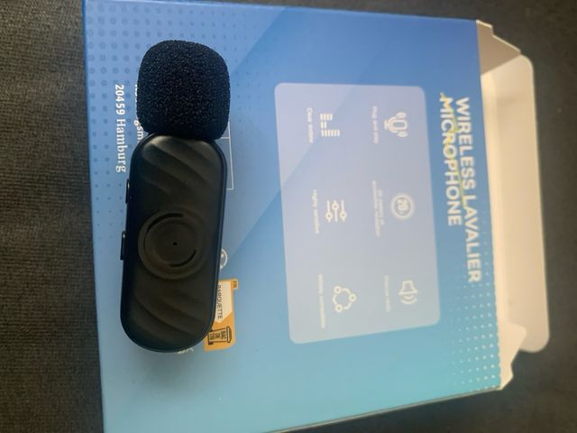 Micrófono Lavalier Inalámbrico